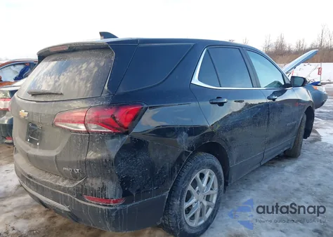 2022 Chevrolet Equinox Awd Lt из США, поврежденный, VIN 3GNAXUEVXNL127397